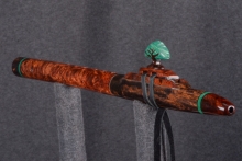 Purple Flame Rosewood Native American Flute, Minor, Mid A-4, #U9G (2)